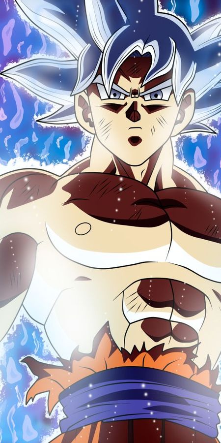 Phone wallpaper: Anime, Dragon Ball, Goku, Dragon Ball Super, Ultra Instinct (Dragon Ball) free download