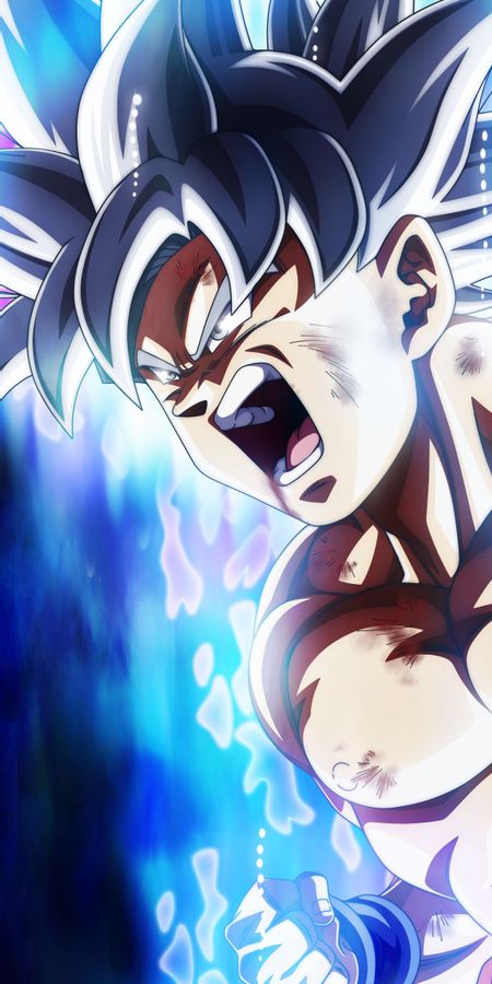 Phone wallpaper: Anime, Dragon Ball, Goku, Dragon Ball Super, Ultra Instinct (Dragon Ball) free download