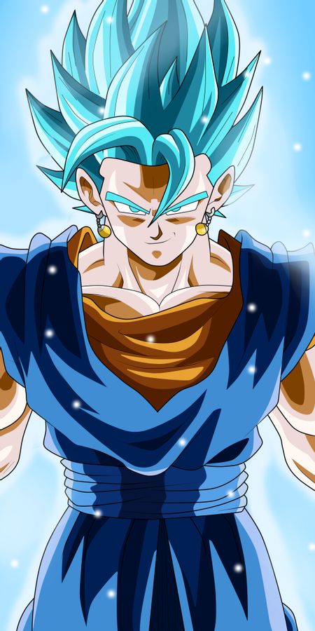 Phone wallpaper: Anime, Dragon Ball, Dragon Ball Super, Vegito (Dragon Ball) free download