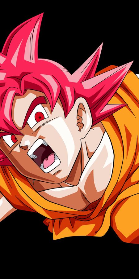 Phone wallpaper: Anime, Dragon Ball, Saiyan, Goku, Super Saiyan God, Dragon Ball Super free download