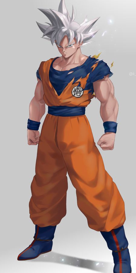 Phone wallpaper: Anime, Dragon Ball, Goku, Dragon Ball Super, Ultra Instinct (Dragon Ball) free download