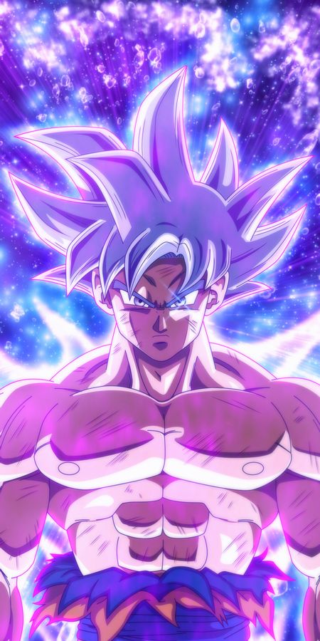 Phone wallpaper: Anime, Dragon Ball, Goku, Dragon Ball Super, Ultra Instinct (Dragon Ball) free download