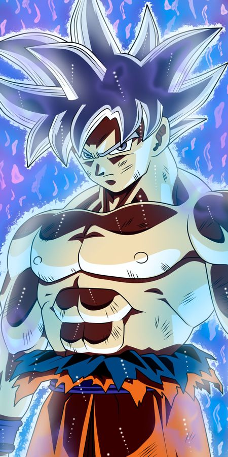 Phone wallpaper: Anime, Dragon Ball, Goku, Dragon Ball Super, Ultra Instinct (Dragon Ball) free download