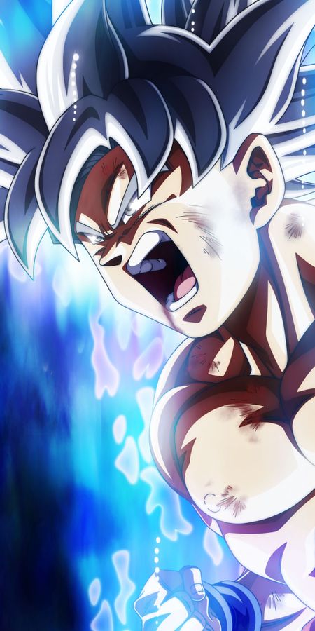 Phone wallpaper: Anime, Dragon Ball, Goku, Dragon Ball Super, Ultra Instinct (Dragon Ball) free download