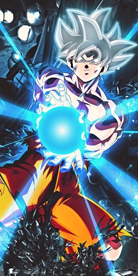 Phone wallpaper: Anime, Dragon Ball, Goku, Dragon Ball Super, Ultra Instinct (Dragon Ball) free download