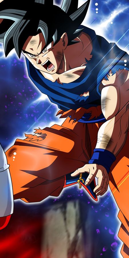 Phone wallpaper: Anime, Dragon Ball, Goku, Dragon Ball Super, Ultra Instinct (Dragon Ball) free download