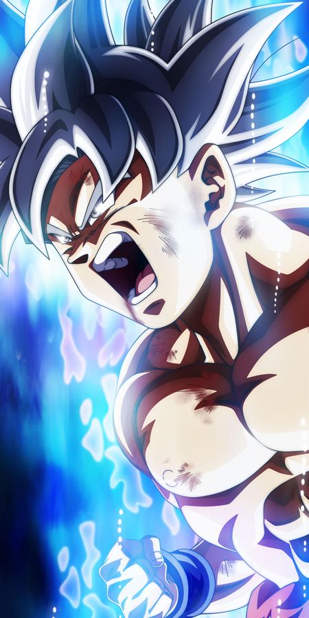 Phone wallpaper: Anime, Dragon Ball, Goku, Dragon Ball Super, Ultra Instinct (Dragon Ball) free download