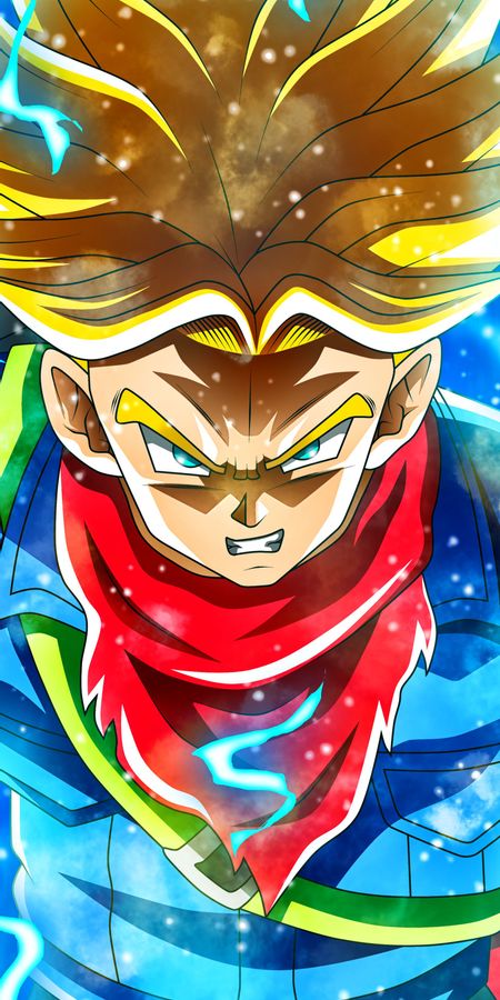 Phone wallpaper: Anime, Dragon Ball, Trunks (Dragon Ball), Super Saiyan, Dragon Ball Super free download