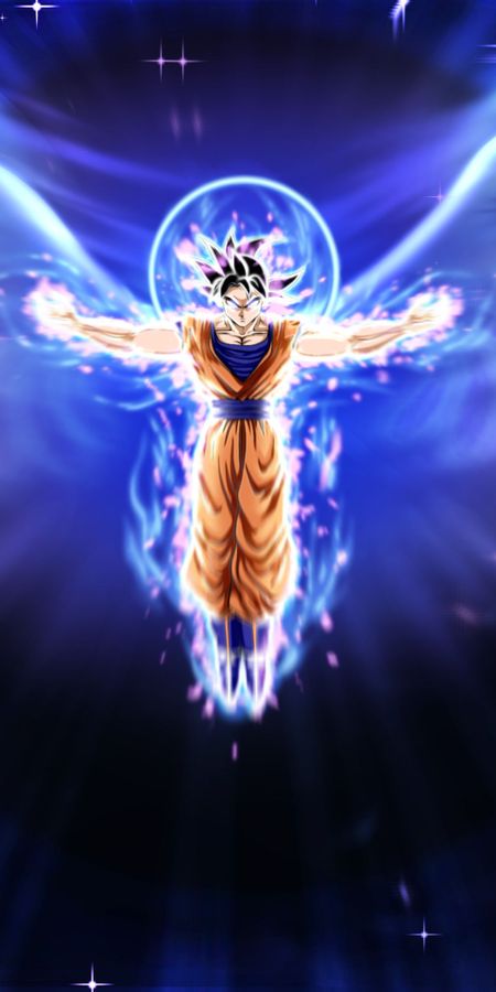 Phone wallpaper: Anime, Dragon Ball, Goku, Dragon Ball Super, Ultra Instinct (Dragon Ball) free download