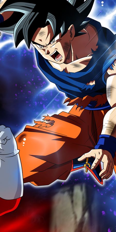 Phone wallpaper: Anime, Dragon Ball, Goku, Dragon Ball Super, Ultra Instinct (Dragon Ball) free download