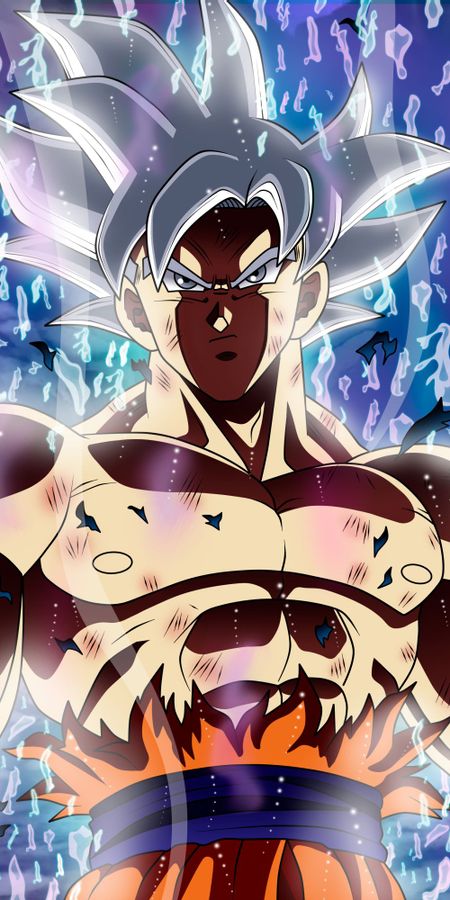 Phone wallpaper: Anime, Dragon Ball, Goku, Dragon Ball Super, Ultra Instinct (Dragon Ball) free download