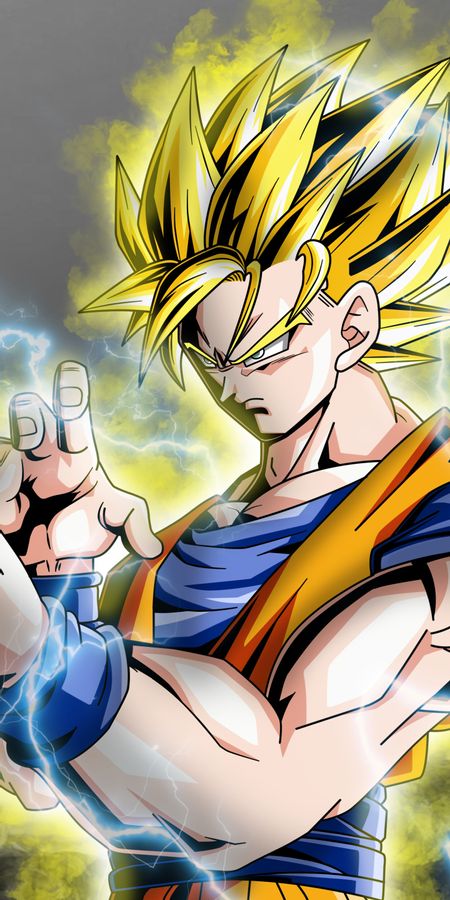 Phone wallpaper: Anime, Dragon Ball, Goku, Super Saiyan 2, Dragon Ball Super free download