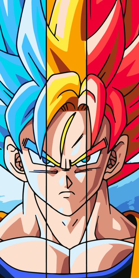 Phone wallpaper: Anime, Dragon Ball, Goku, Super Saiyan, Dragon Ball Super free download