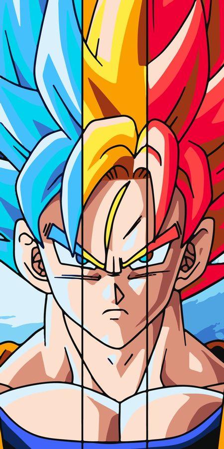 Phone wallpaper: Anime, Dragon Ball, Goku, Super Saiyan, Dragon Ball Super free download