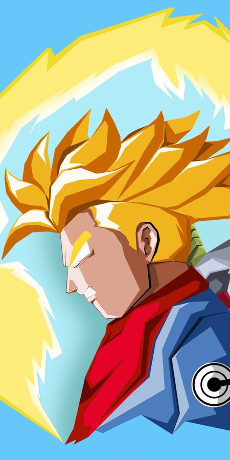 Phone wallpaper: Anime, Dragon Ball, Trunks (Dragon Ball), Dragon Ball Super free download