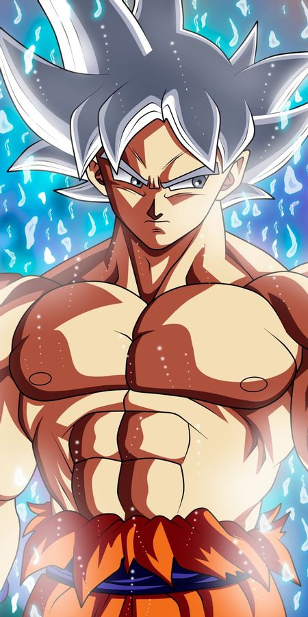 Phone wallpaper: Anime, Dragon Ball, Goku, Dragon Ball Super, Ultra Instinct (Dragon Ball) free download