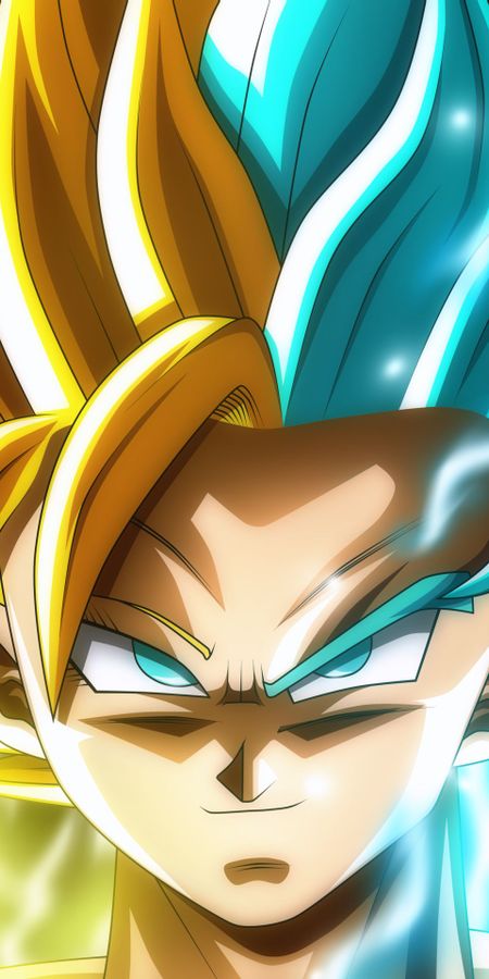 Phone wallpaper: Anime, Dragon Ball, Goku, Dragon Ball Super, Caulifla (Dragon Ball) free download