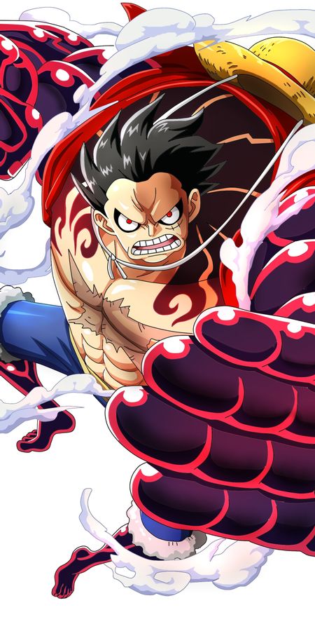 Phone wallpaper: Anime, One Piece, Monkey D Luffy, Gear Fourth free download