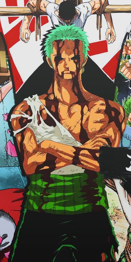 Phone wallpaper: Roronoa Zoro, One Piece, Anime free download