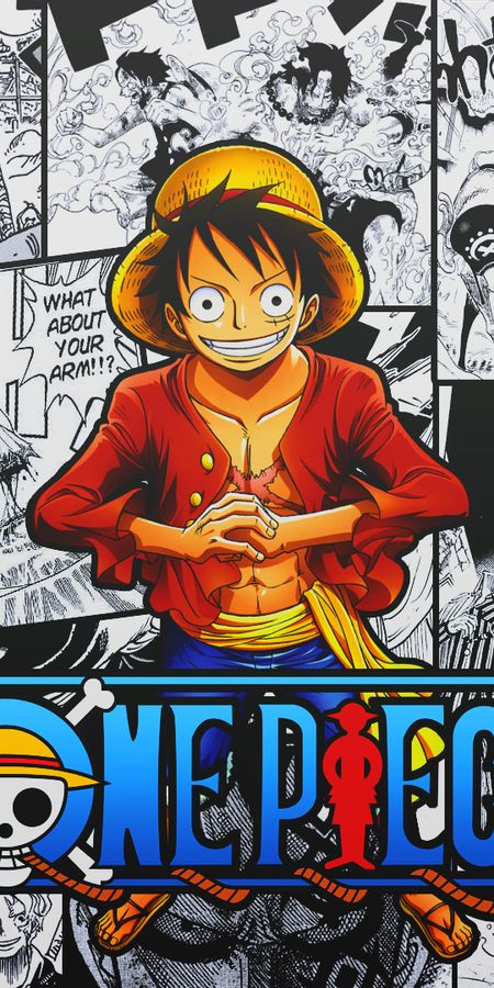 Phone wallpaper: Anime, One Piece, Monkey D Luffy free download