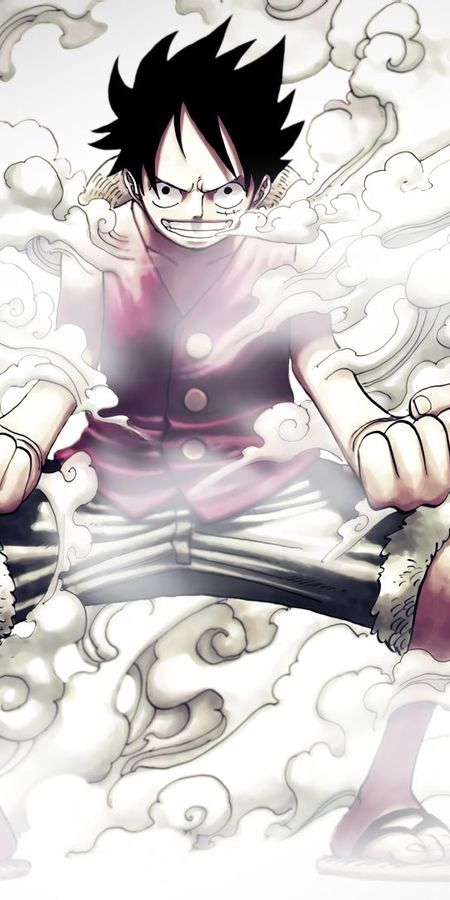 Phone wallpaper: Anime, One Piece, Monkey D Luffy free download