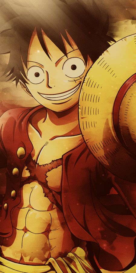 Phone wallpaper: Anime, One Piece, Monkey D Luffy free download