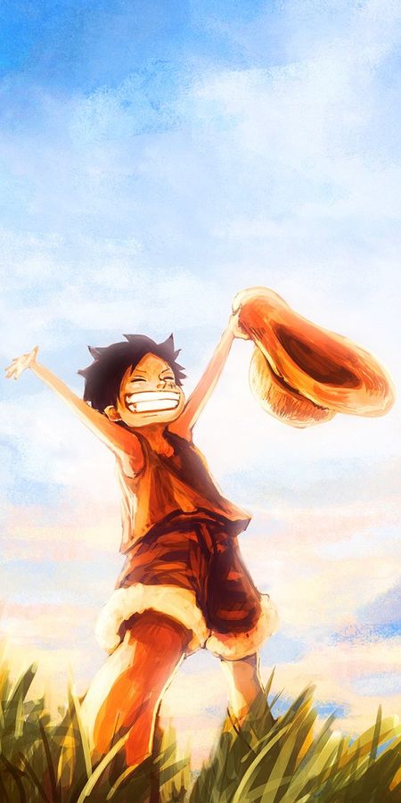 Phone wallpaper: Anime, One Piece, Monkey D Luffy free download