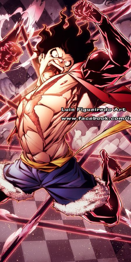 Phone wallpaper: Monkey D Luffy, One Piece, Anime free download