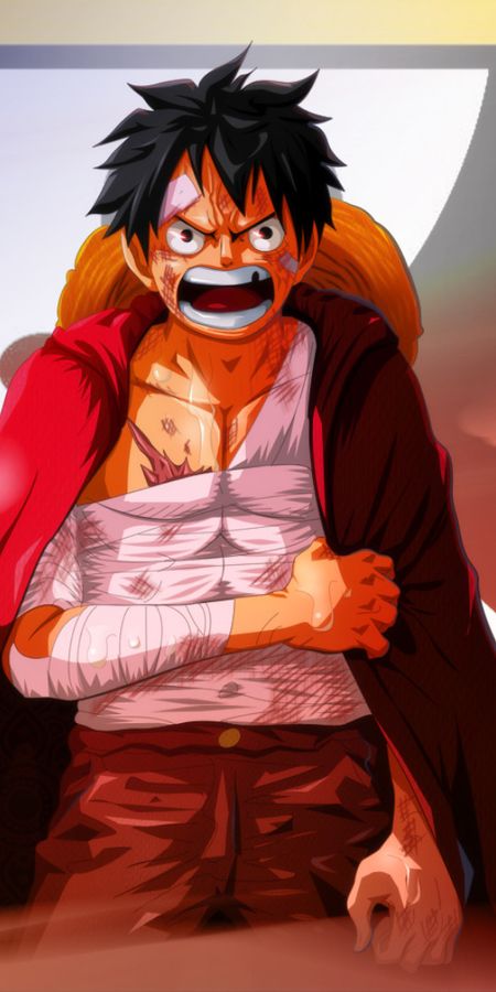 Phone wallpaper: Monkey D Luffy, One Piece, Anime free download