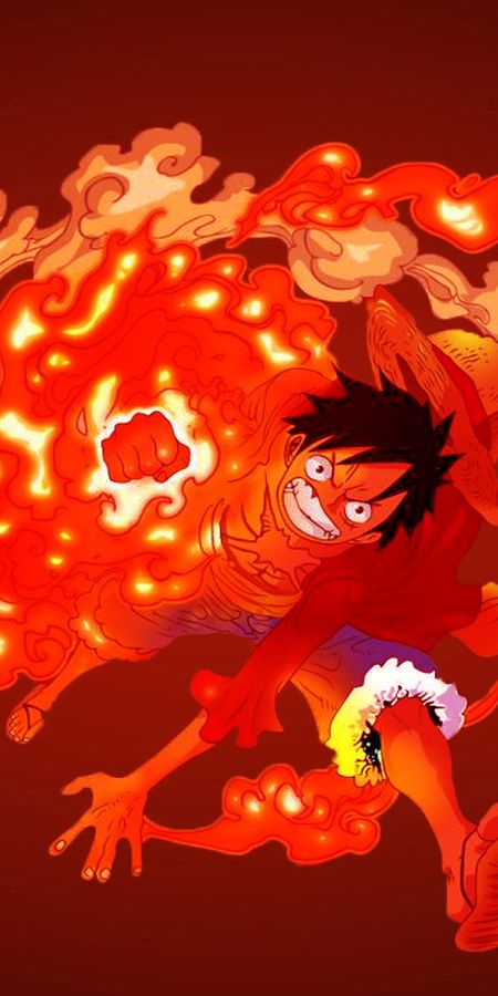 Phone wallpaper: Monkey D Luffy, One Piece, Anime free download