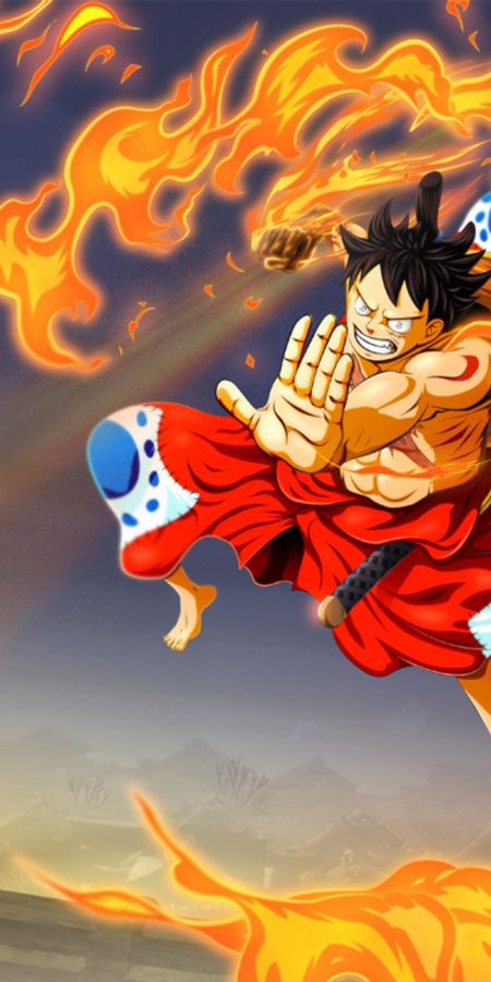 Phone wallpaper: Monkey D Luffy, One Piece, Anime free download