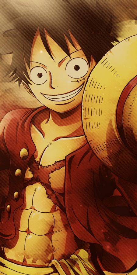 Phone wallpaper: Monkey D Luffy, One Piece, Anime free download