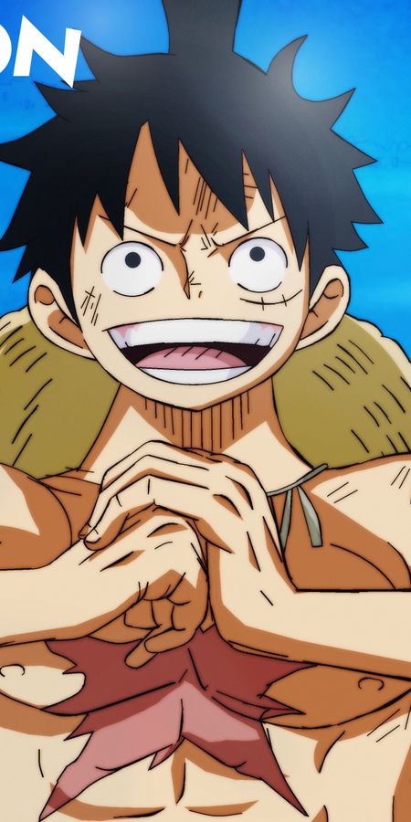 Phone wallpaper: Monkey D Luffy, One Piece, Anime free download