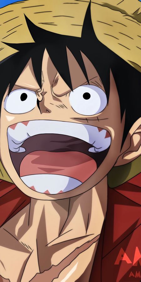 Phone wallpaper: Monkey D Luffy, One Piece, Anime free download