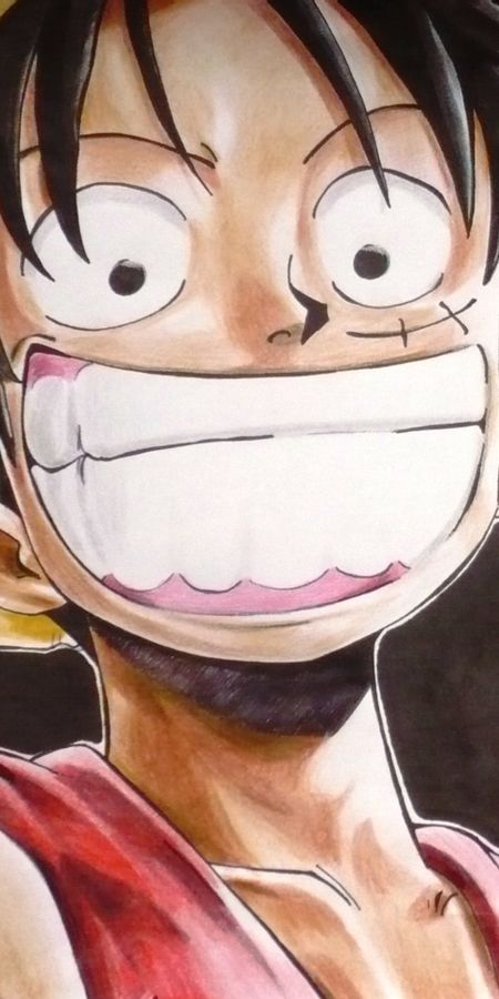 Phone wallpaper: Monkey D Luffy, One Piece, Anime free download