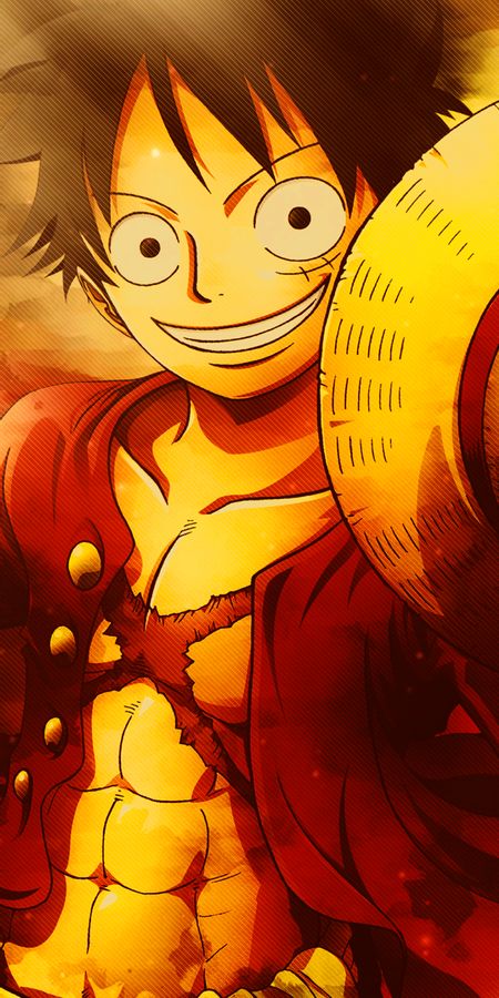 Phone wallpaper: Monkey D Luffy, One Piece, Anime free download