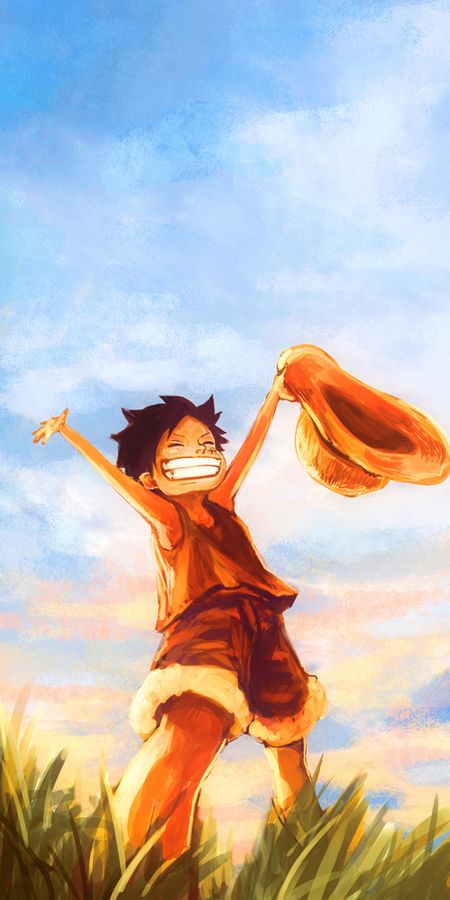 Phone wallpaper: Monkey D Luffy, One Piece, Anime free download