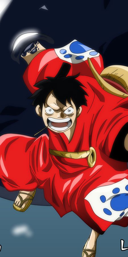 Phone wallpaper: Monkey D Luffy, One Piece, Anime free download