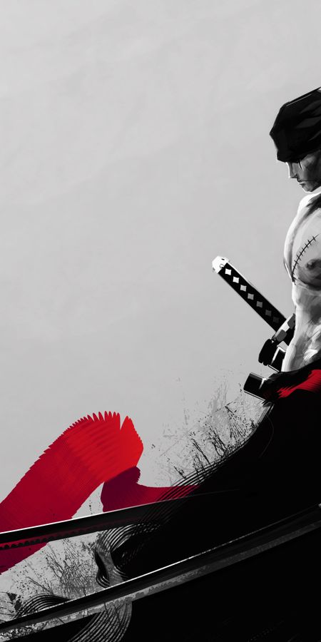 Phone wallpaper: Roronoa Zoro, One Piece, Anime free download