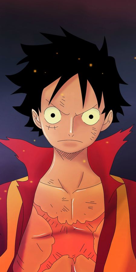 Phone wallpaper: Monkey D Luffy, One Piece, Anime free download