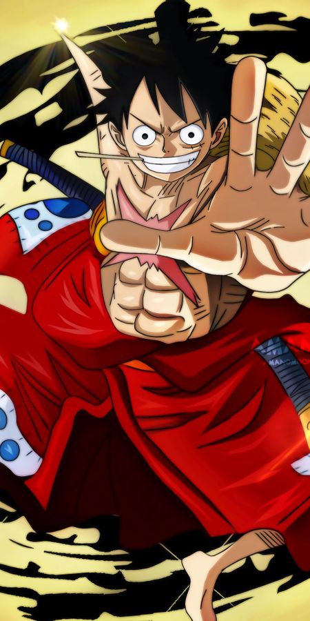 Phone wallpaper: Monkey D Luffy, One Piece, Anime free download