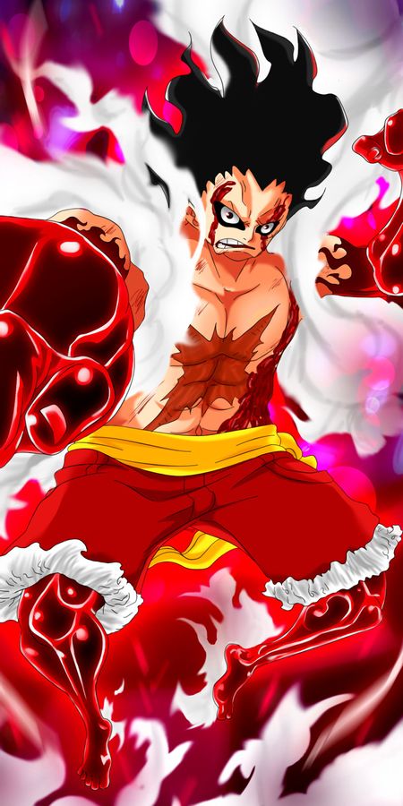 Phone wallpaper: Monkey D Luffy, One Piece, Anime free download