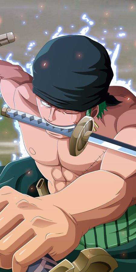 Phone wallpaper: Roronoa Zoro, One Piece, Anime free download