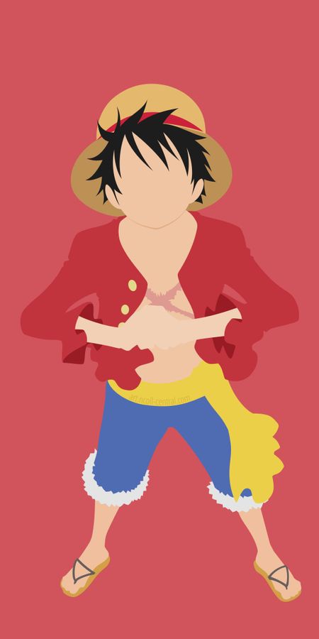 Phone wallpaper: Monkey D Luffy, One Piece, Anime free download