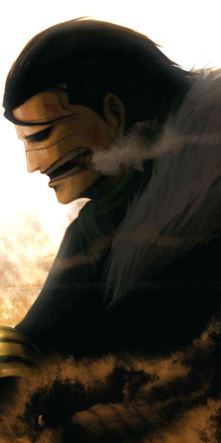 Phone wallpaper: Crocodile (One Piece), One Piece, Anime free download