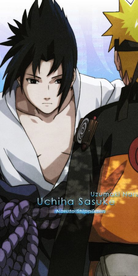 Phone wallpaper: Anime, Naruto, Naruto Uzumaki, Sasuke Uchiha free download