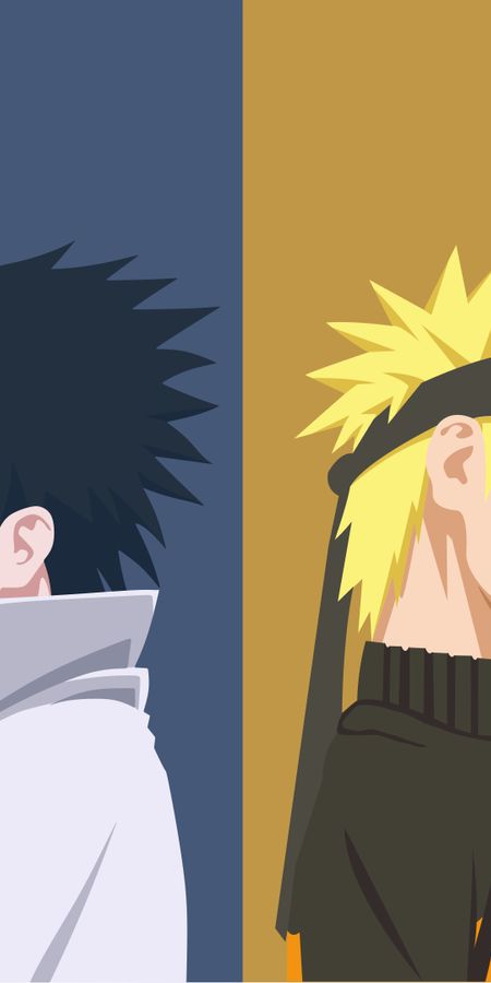 Phone wallpaper: Anime, Naruto, Naruto Uzumaki, Sasuke Uchiha free download