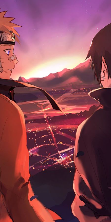 Phone wallpaper: Anime, Naruto, Naruto Uzumaki, Sasuke Uchiha free download