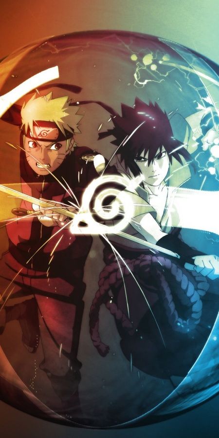 Phone wallpaper: Anime, Naruto, Naruto Uzumaki, Sasuke Uchiha free download