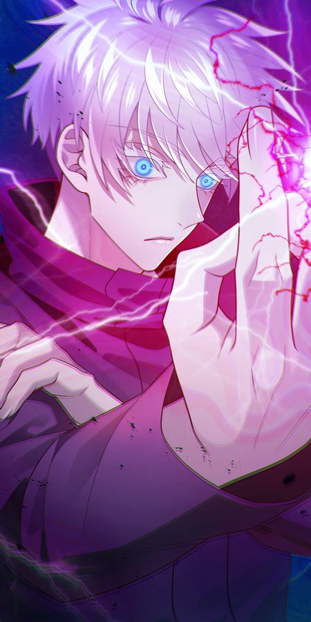 Phone wallpaper: Anime, Satoru Gojo, Jujutsu Kaisen free download